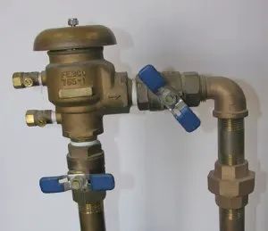 Backflow Preventer Pressure Vacuum Breaker