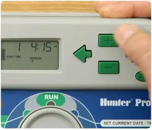 Entering a Program Programming an Irrigation Controller / Timer