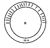 top of a sprinkler nozzle
