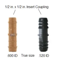 barb couplings .5 inch